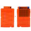 Soft   Clip Plastic Cartridge Magazine Toy   (5   Transparent Orange)