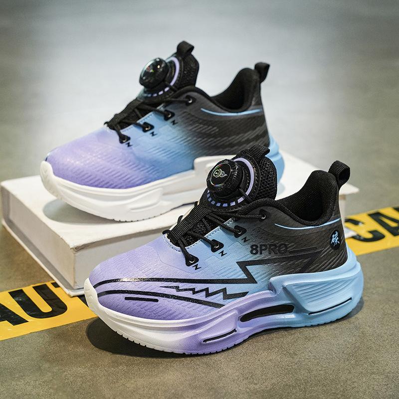 2025 autumn school new boys waterproof leather children's running shoes medium and older children's shoes