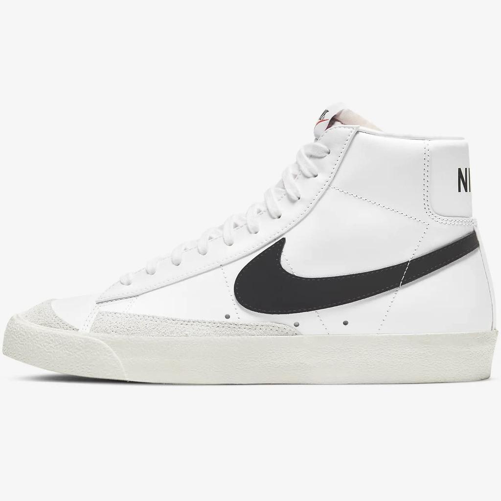 NIKE Blazer Mid '77 VNTG White/Black Retro Basketball Sneakers 30.0cm BQ6806-100