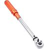 VEVOR Torque Wrench, 1.3 cm Drive Click Torque Wrench 10-150ft.lb/14-204n.m, Dual-Direction Adjustable Torque Wrench Set