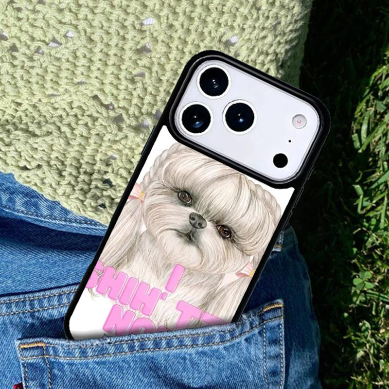I-Shih-Tzu-Not phone case cover Compatible with for IPhone 17air 16e 15 14 13 12 11Pro Max 17 Air