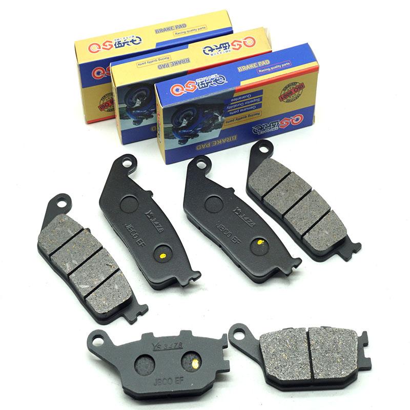 Motorcycle Front Rear Brake Pads for HONDA CBR600 1995-1998 CBR600F F3 CBR600F3 Super Sport CBR600SE 1998 CBR600SJR 1996 CBR 600