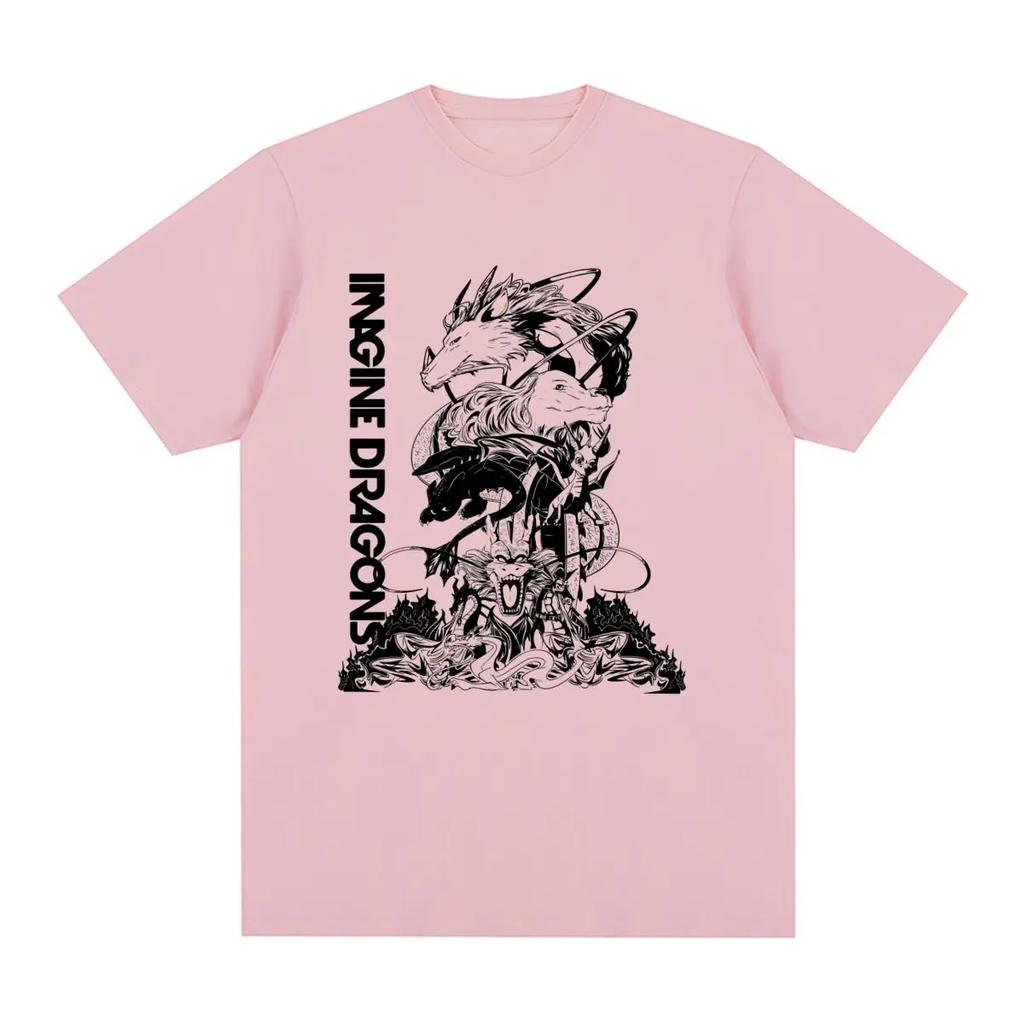 Imagine Dragons Vintage T-shirt Cotton Boyfriend Cool Fashionable Harajuku Men T Shirt New Tee Tshirt Womens Tops