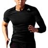 adidas T Shirts Men's Black Crew Neck Moderate Straight Fit CE0876