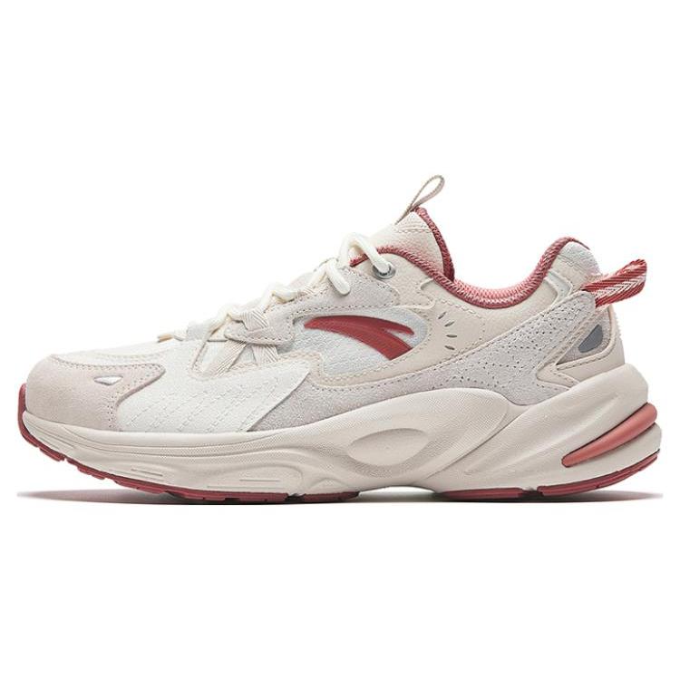 

New Anta Cushioning Anti Slip And Wear Resistant Low Top Running Shoes Women s Gray White 922335595-2 36.5