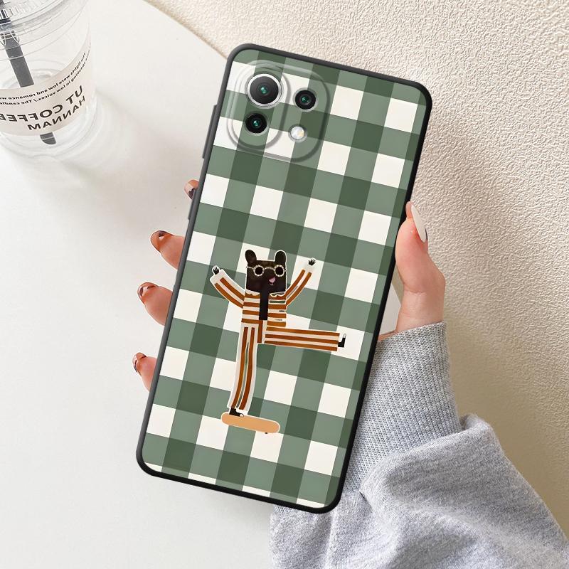 Funda Phone Cover Case for Xiaomi Mi 12T Pro 11T 12 14 15 Pro 11 13 Lite 10T 12X Creative Cartoon Animals