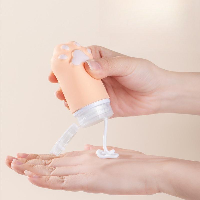 Travel Silicone Sub-bottling Portable Door Shampoo Cosmetics Body Wash Small Bottle
