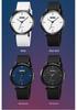 Shikemei Men's Retro Silicone Strap Waterproof Quartz Watch