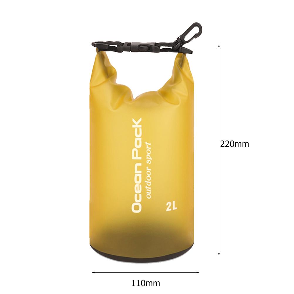 2-15L Waterproof Dry Bag Ultralight Floating Sailing Water Bag Swimming Bag Ultralight Rafting Kayaking Bag for Outdoor Diving