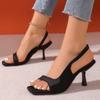 Fashion Summer Open Toe High Heel Sandals Women Shoes New Style Fashion Thin High Heels Female Fashion Sexy Pumps Sandals Zapatos Mujer