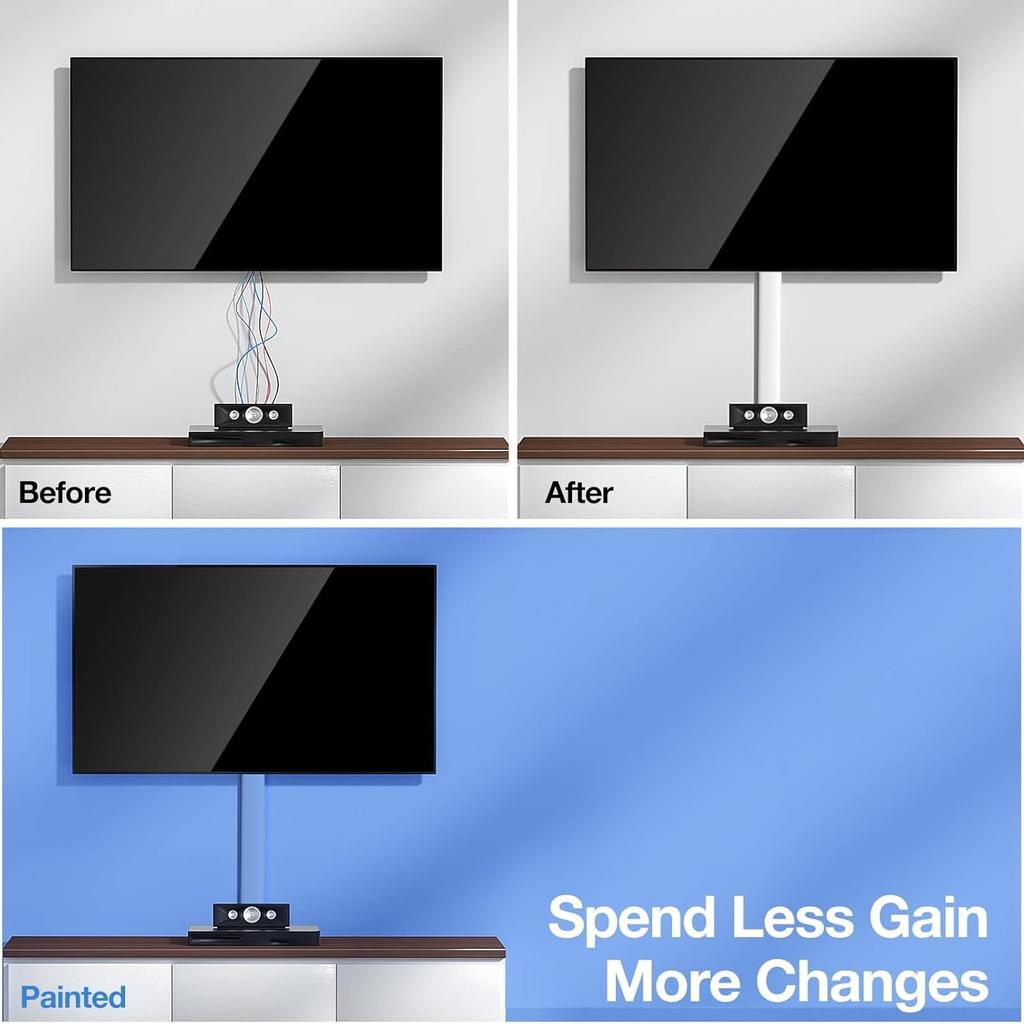 1/4pcs No Nail Cable Organizer, Self-Adhesive Wall Mount Wire Cover, TV & Desk Cord Management, Invisible Design