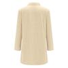 Women's Fashion Cardigan Lightweight Long Sleeve Button Loose With Pocket Solid Color Jacket