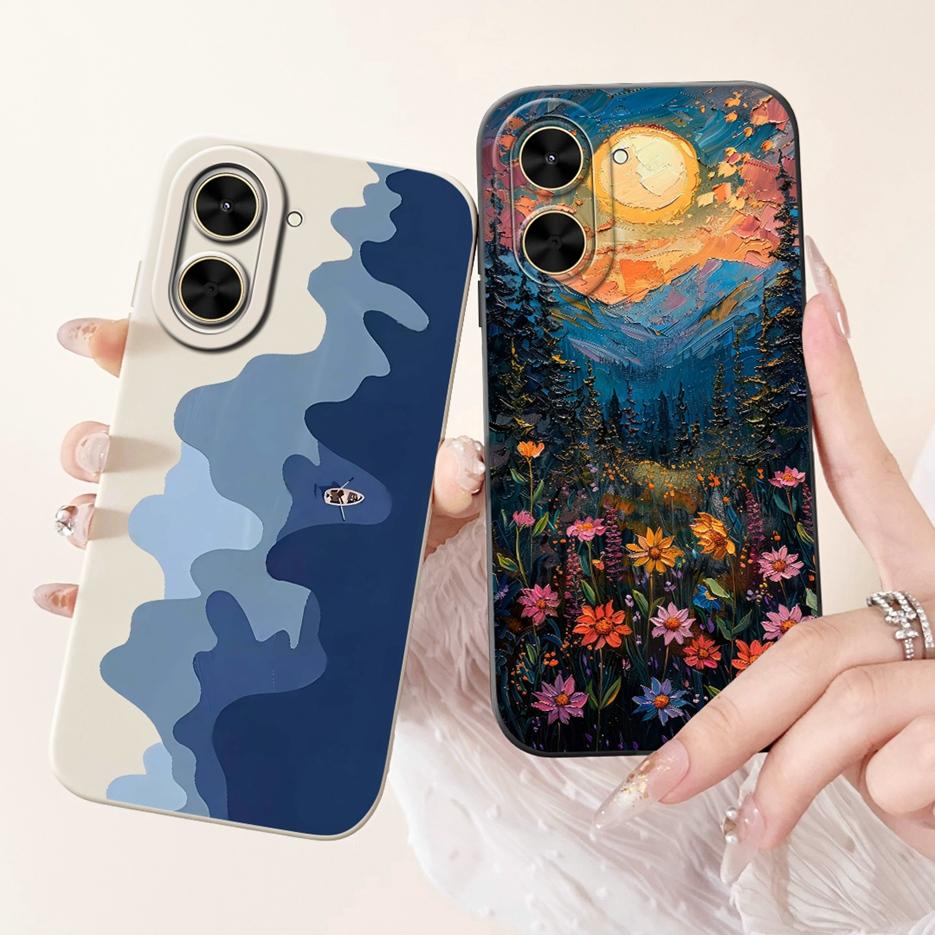 For Xiaomi Redmi A5 4G Case PocoC71 New Fashion Candy Painted Cover Soft TPU Matte Phone Case For Xiaomi Poco C71 Redmi A5 Shell