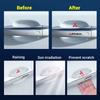 knpc3 4/8Pcs Car Door Handle Anti-scratch Protection Film Stickers For Mitsubishi 9 Ralliart X EX ASX L200 Colt Outlander Pajero Cross