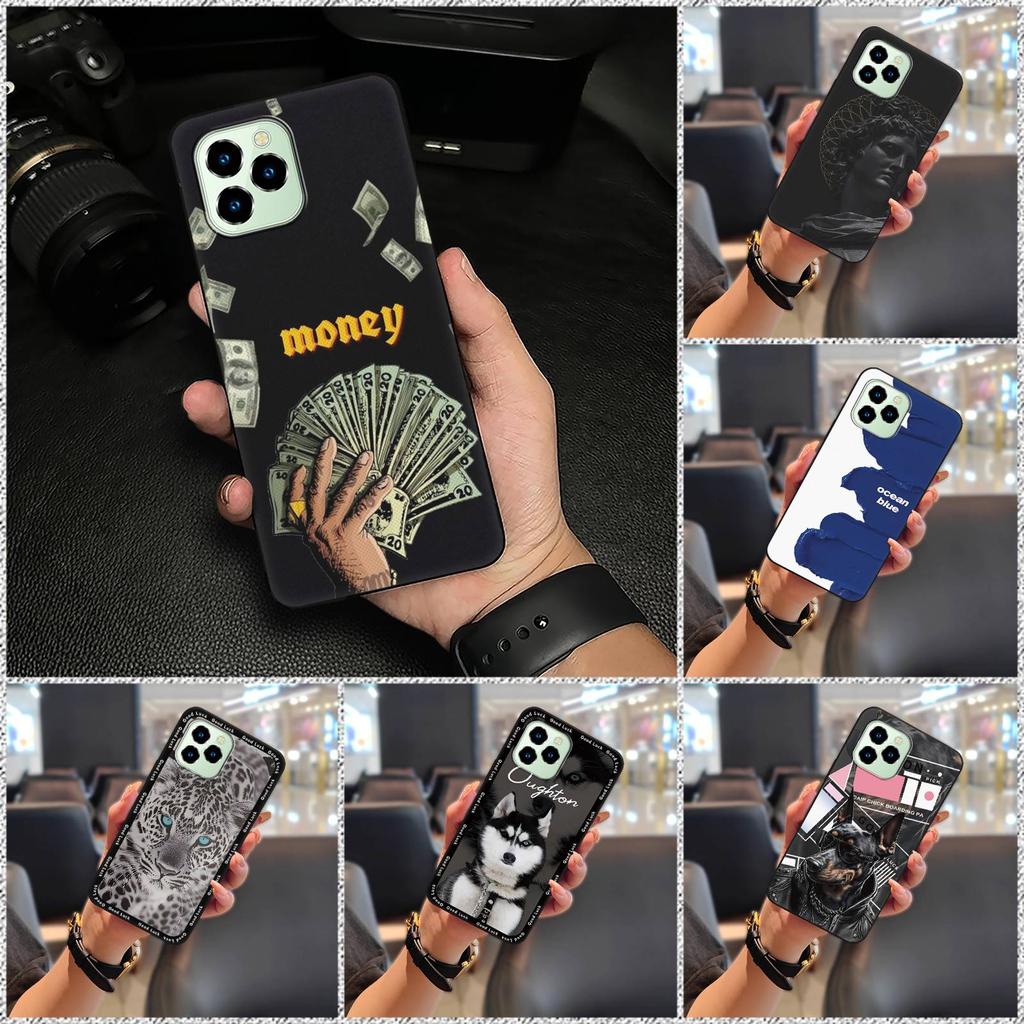 Anti-dust TPU Phone Case For Oukitel C21 Pro Fashion Design Protective Phone Pouch Back Cover Soft case Waterproof Cute