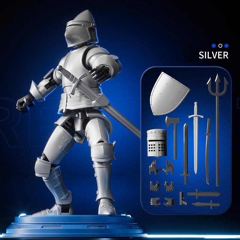 

Фигурка Пятого Поколения Магнитная 3D Двойная Форма Брони Человек Креативная Многосуставная Подвижная Сборная Модель Сделай Сам Ручная Кукла