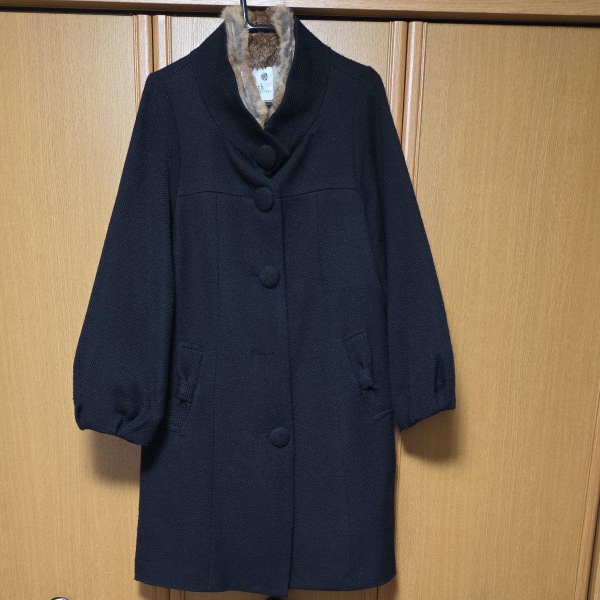 earth music&ecology coat black