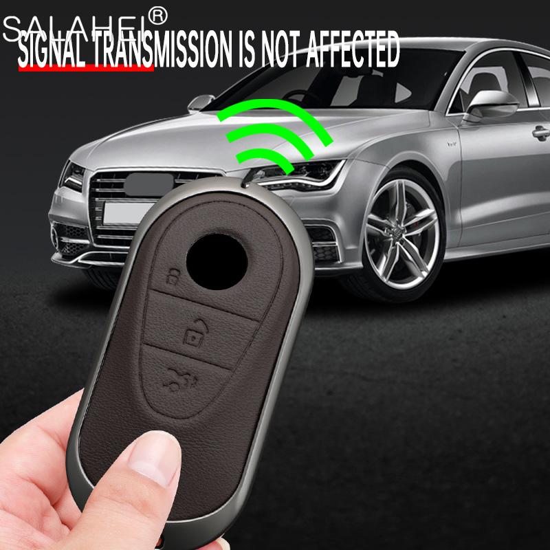 WVQ5 Car Key Case Cover Accessories For Mercedes Benz A B C E S Class W204 W205 W212 W213 W176 GLC CLE CLA GLB GLC GLS AMG W177 W222