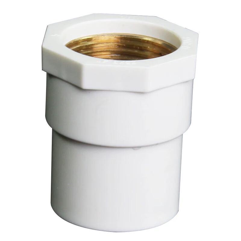 Yueli PVC Water Pipe Copper Internal Thread Tee Fitting