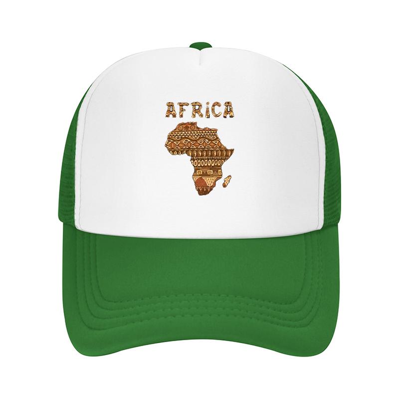 African Letter Print Baseball Cap Ideal for Outdoor Activities Casual Wear Fashionable Snapback Baseball Cap