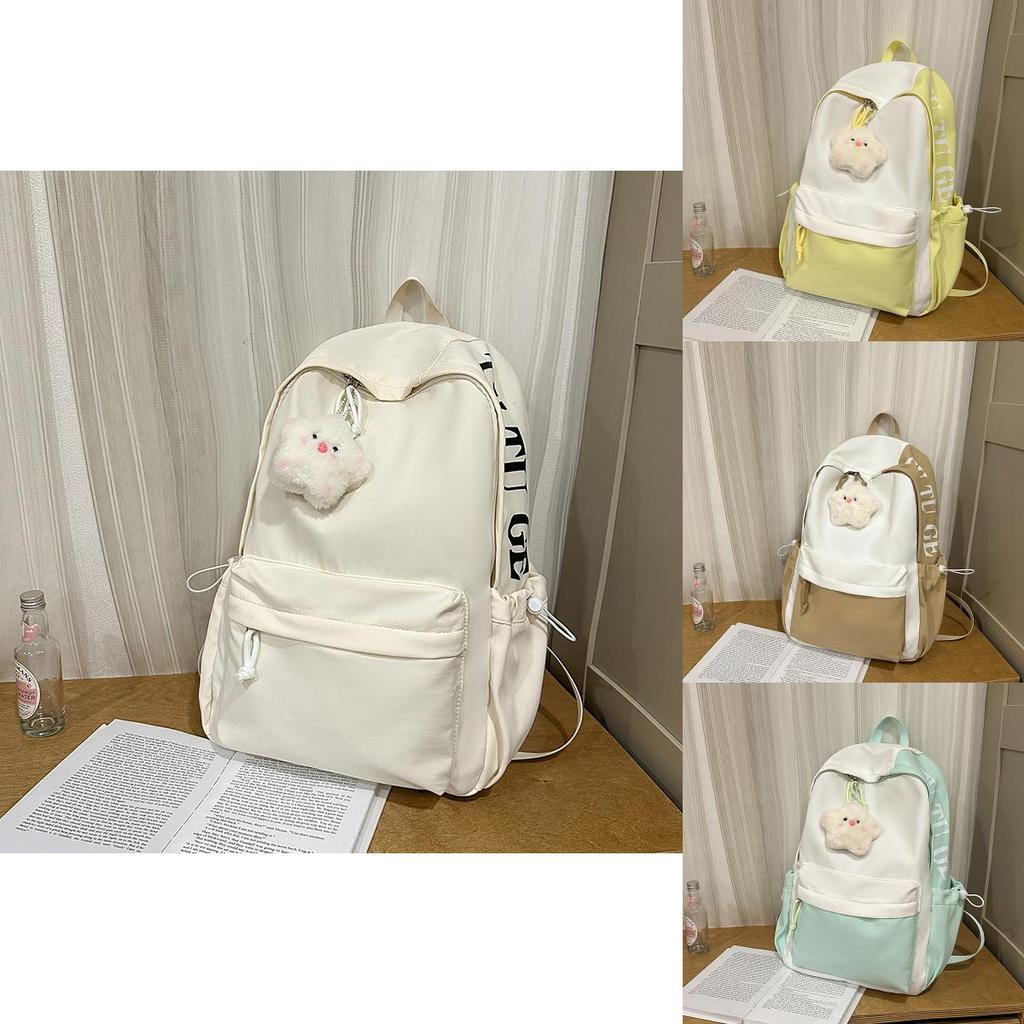 Girl Backpack With Nylon Material And Breathable Design For Daily Use