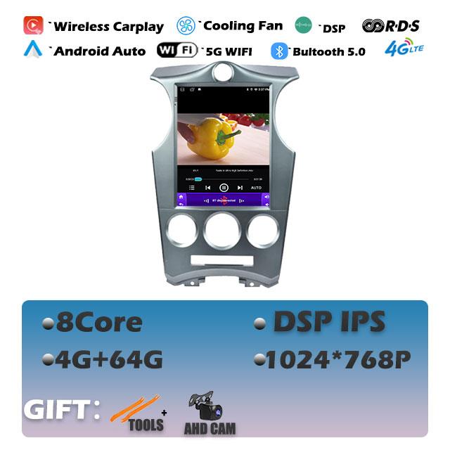 IPS 9.7'' 1024*768P For Kia Carens2006-2012 Android 14 Car Radio Multimedia Video Player Navigaion Head Unit Stereo Audio