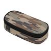 Pencil Case 300D Polyester Large Capacity Zip Around Closure with Main Compartment Mesh Pocket and Pen Slots for Everyday Study