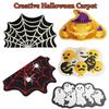 Non-slip Halloween Door Mat Crystal Velvet Fluffy Carpet Trendy Bathroom Mat  for Halloween