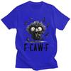 Humor Crow Gothic FCawF Meme T Shirt Unisex Short Sleeve Tshirts Summer Casual Graphic Tee Tops  Pure Cotton Slim Fit Clothes