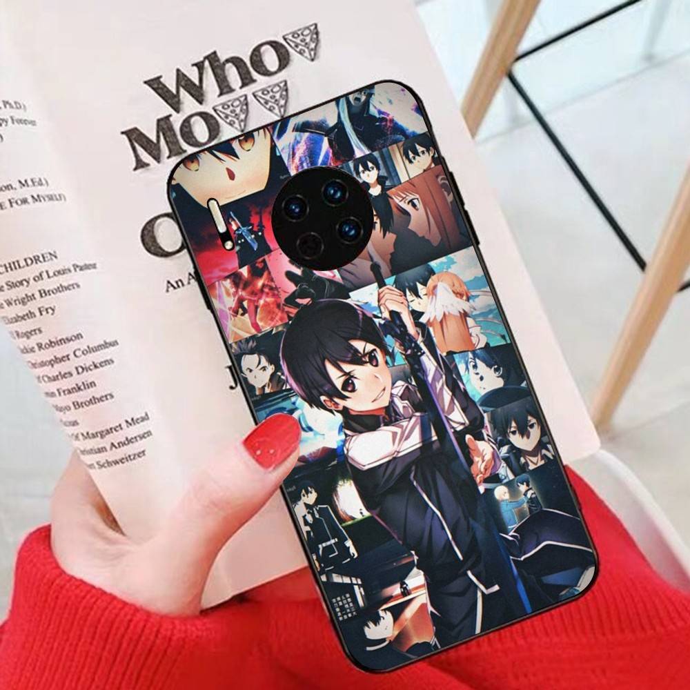 TV Anime Sword Art Online Phone Case For Huawei P 8 9 10 20 30 40 50 Pro Lite Psmart Honor 10 Lite 70 Mate 20lite