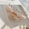 Transparent Korean Fashion Geometric Ponytail Holder Crab Clips Hair Accessories Hair Claws