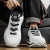 Men's Thick Sole Casual Sports Shoes Four Seasons New Soft Soles Non-slip Outdoor Running Shoes Walking Shoes Students Sneakers