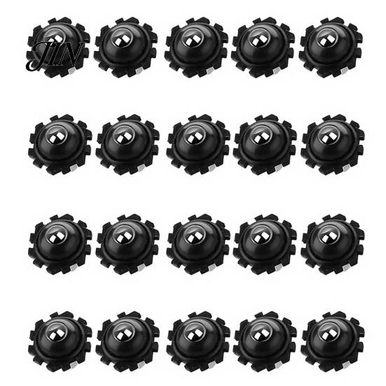 Plastic Caster Wheels 4/20Pcs Self Adhesive Wheels, 360 Degrees Swivel Sticky Appliance Rollers, Heavy Duty Casters for Kitchen Appliance, Trash Can,