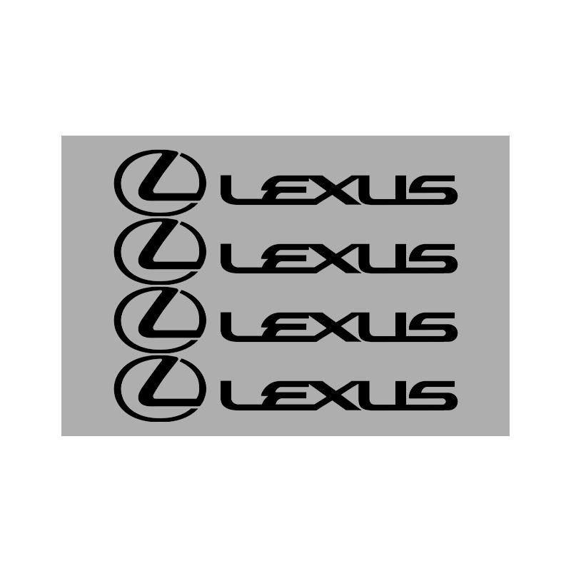 

4Pcs Car Window Wiper Reflective Stickers Body Door Handle Waterproof Decal For Lexus CT200h Fsport ES LS IS GS LC RC GC RX UX чёрный