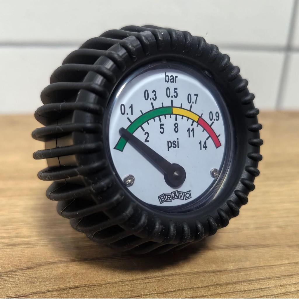 Inflatable Fishing Boat Rubber Accessories: One-Way Air Pressure Valve Gauge