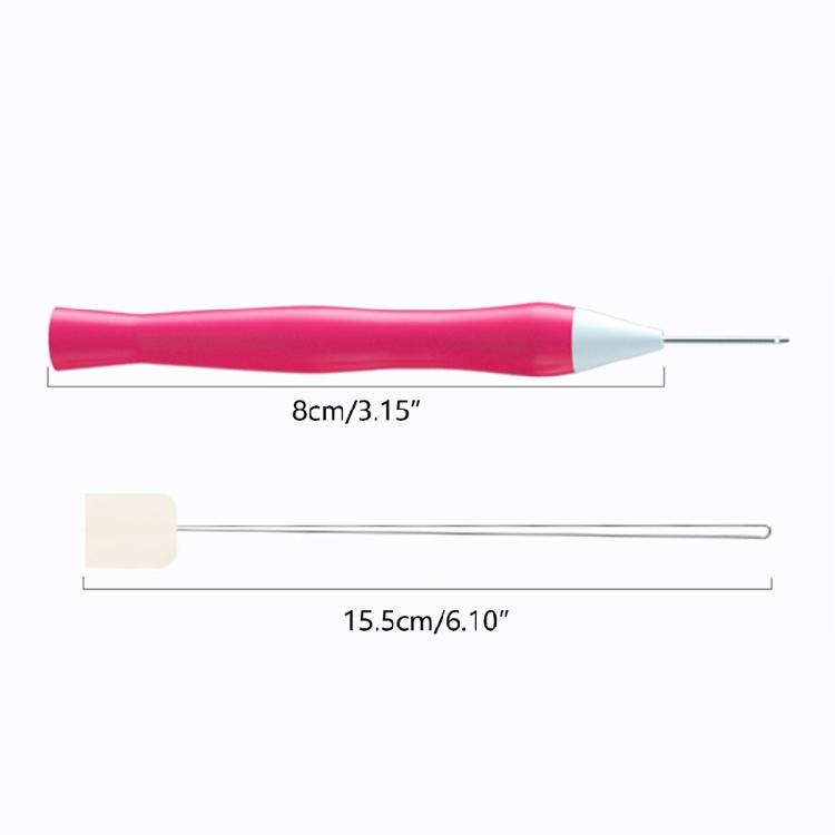 Felting Threader Needle Embroidery Tools Punch Needle Stitching Rug Yarn Needle