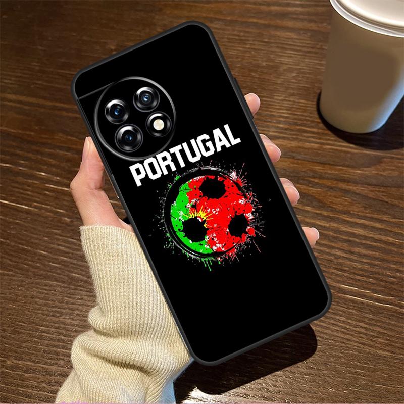 Portugal Flag Case For OnePlus 15R 13R 12R 10R 8T 10T 13T 15 13 12 11 9 10 Pro Nord CE 5 4 3 2 Lite N20 N30