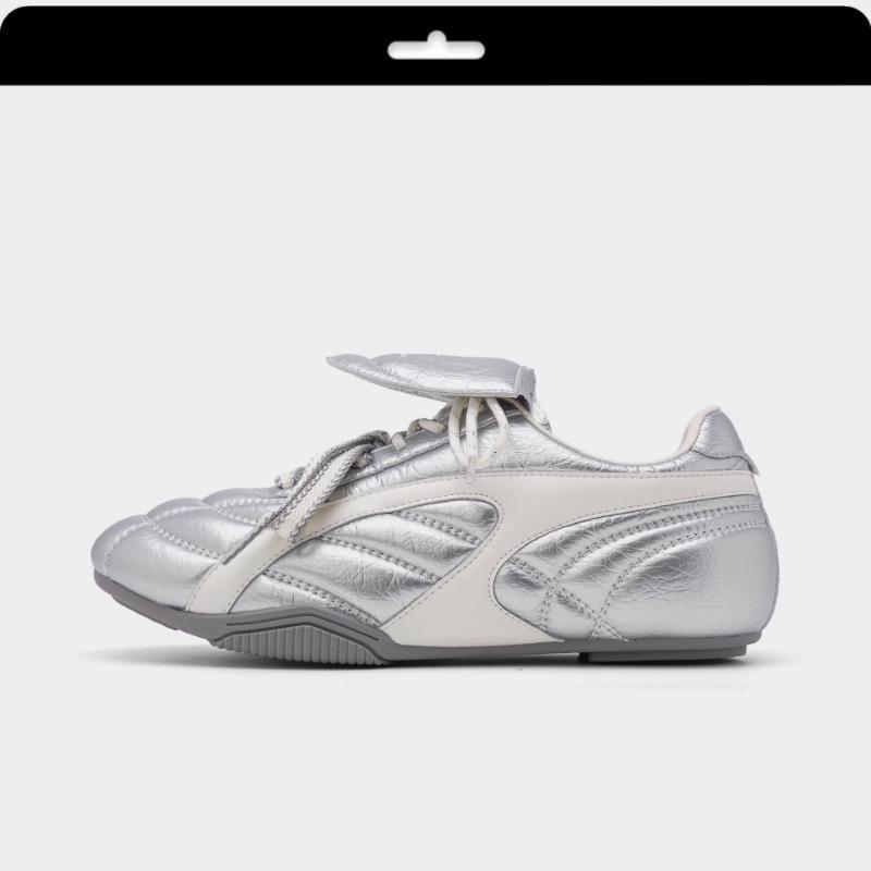 

Scattered block~ women s spring new women s shoes flip sports and leisure shoes women 40 серебряный