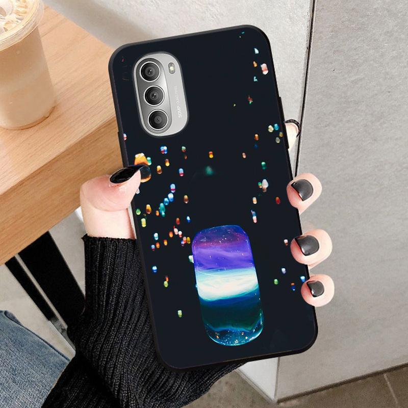 

For Motorola Moto G51 5G Case Luxury Back Cover For Moto G51 Soft TPU Silicone Shockproof Phone Case Camera Protector Cover Moto G51 5G