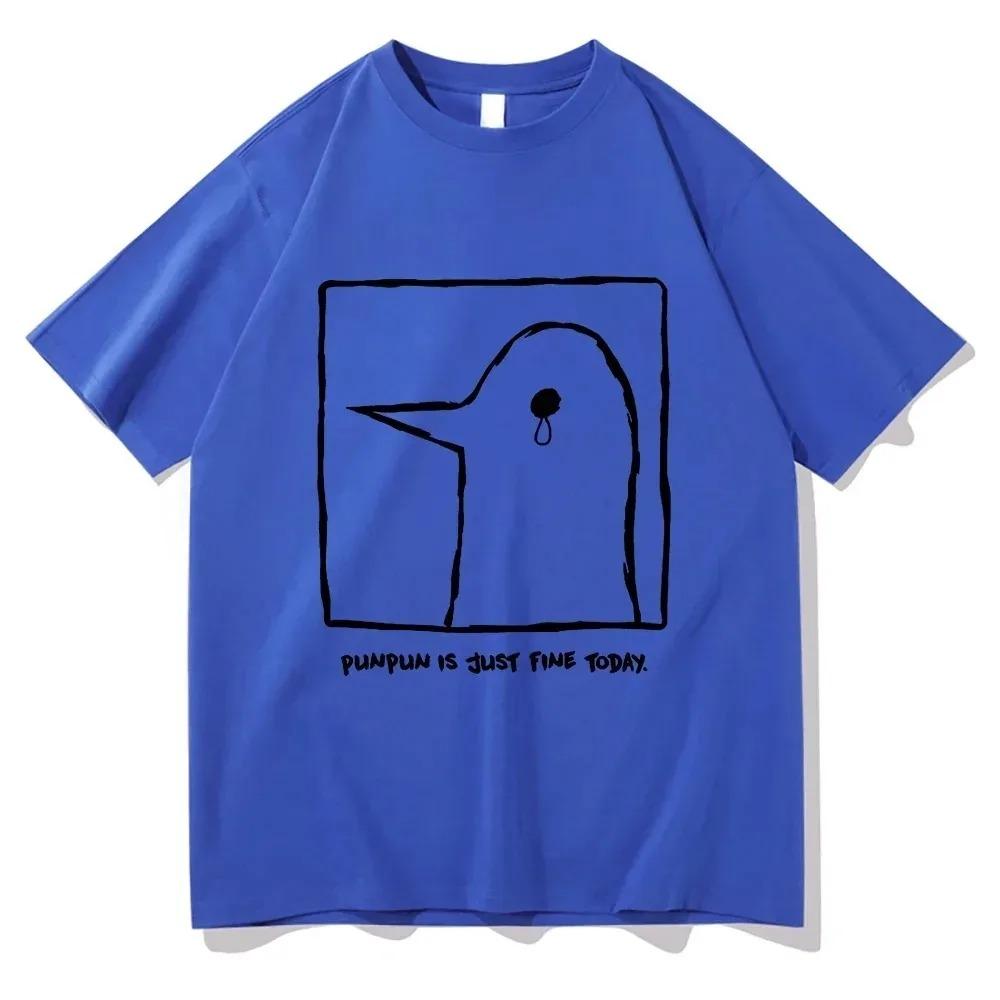 Oyasumi Punpun T-Shirt Men's Harajuku Aesthetic Streetwear Graphic Plus Size T-Shirt Unisex Anime Manga Cartoon Cotton Top