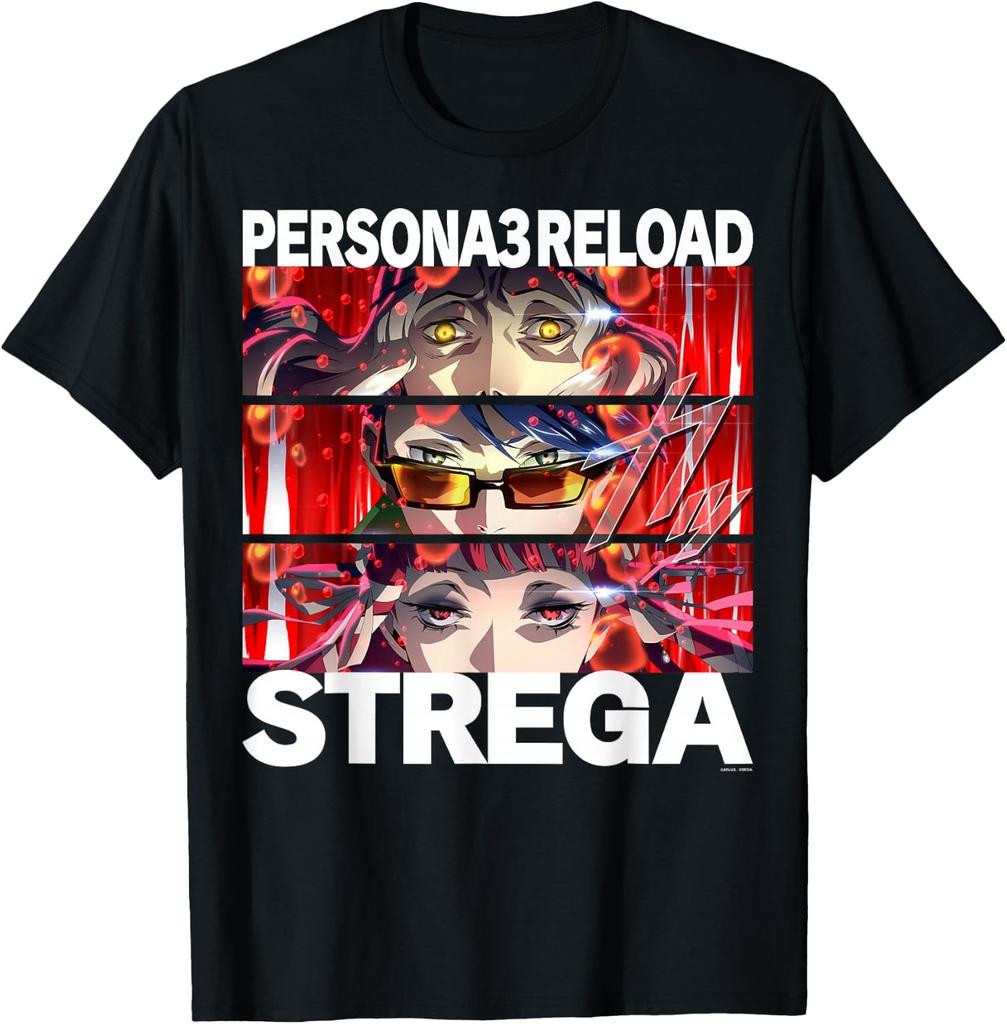 Persona 3 Reload Strega Shirt, Retro JRPG Gaming Graphic Tee