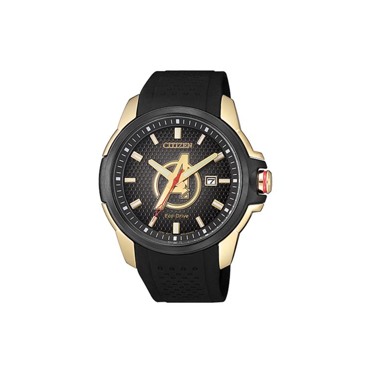 

CITIZEN Ecology Drive Collection Quartz Movement Rubber Strap Watch 44mm Unisex Black Dial AW1155-03W Black Dial