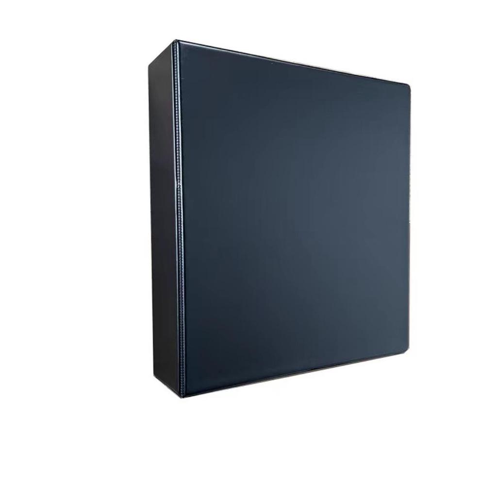 PVC Faux Leather Large Capacity Loose-Leaf Card Album and Photo Organizer
