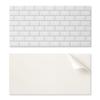 Glued Vinyl Panel for Hallway 120x60 Cm Tiles In a Brick Pattern
