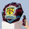 Parapluie Pliant Compact Mini 5 Plis 8 Baleines Imprimé Motif Football Burnley Coupe-vent Imperméable Léger Portable