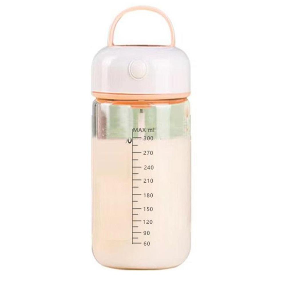 

380 мл Электрическая бутылка для шейков Автоматическая чашка для смешивания Чашка для смешивания Кружка для перемешивания для путешествий розовый