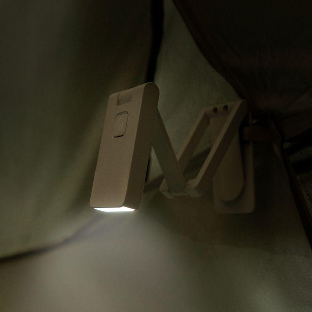 

Foldable Clip-On Booklight Eye Protection Night Light Convenient Reading Lamp Camping