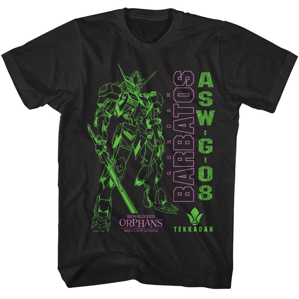 Gundam Tekkadan Barbatos Men T Shirt Iron-Blooded Orphans ASW-08-G XL