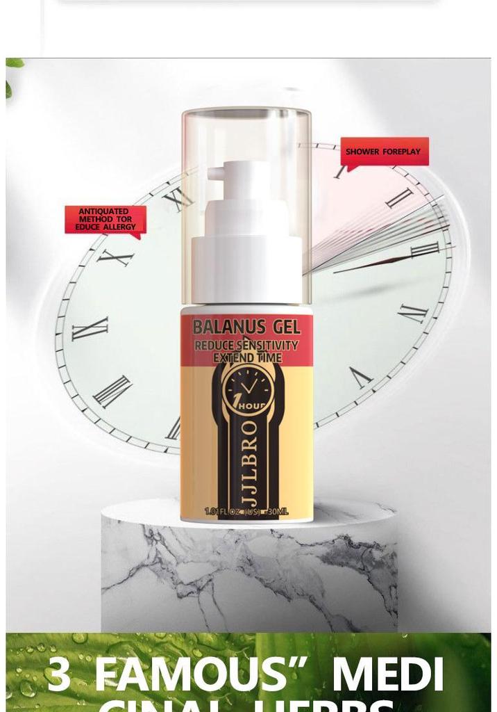 JJLBRO Men's Long-Lasting Desensitizing Gel for Enhanced Pleasure