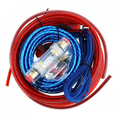 10GA Verstärker Verdrahtung Kit Auto Audio Lautsprecher Subwoofer Installation Kabel 60Amp Sicherung Halter Set